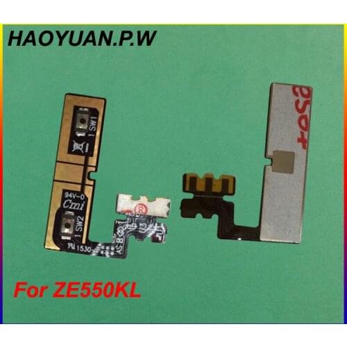 HAOYUAN.P.W Power ON/OFF Button and Volume Button Flex cable Replace Part For ASUS ZenFone 2 Laser ZE550kL 5.5'' Fast Shipping
