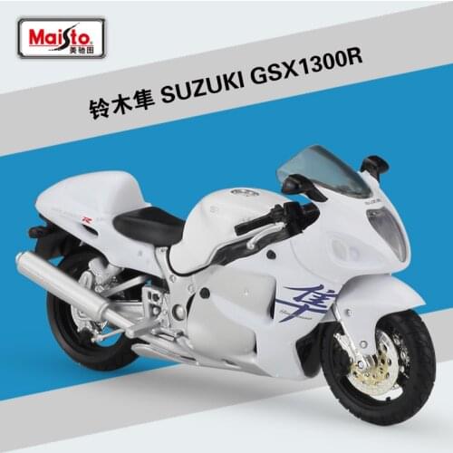 Maisto 1:18 SUZUKI Motorbike Diecast Metal Model Sport Race Motorcycle Model For Collectible Gift