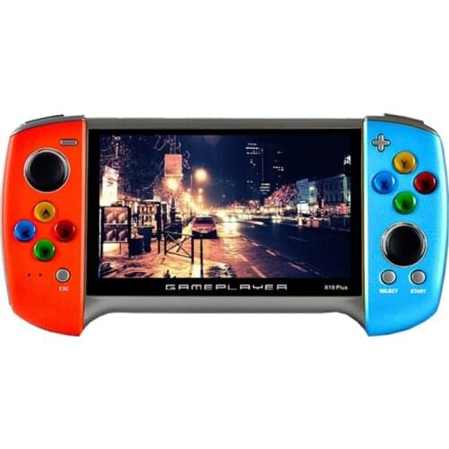 2020 New X19 Plus Handheld Game Console 5.1 Inch Large Screen 1000 Classic Games 24BB