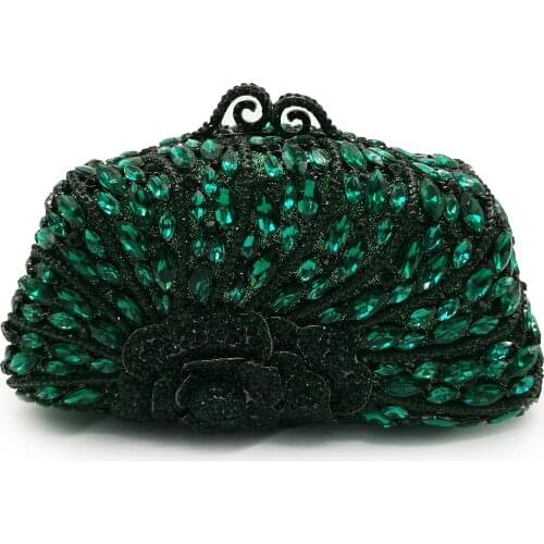 New Arrival Yellow Rhinestone Crystal Clutch Purses Luxury Designer Women’s Phone Case Elegant Lady Party Purse Prom Clutches