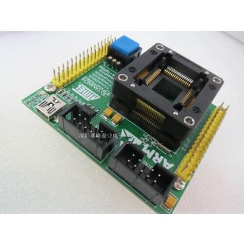 Opentop TQFP64 ATxmega128A3U ATxmega64A3U IC Burning Test Adapter seat Socket bench in the stock free shipping