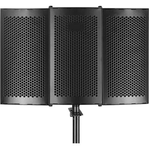 Durable Studio Microphone Isolation Shield Portable Sound Absorber Recording Foam Panel 26x21x7CM Record Studio Home Accessories