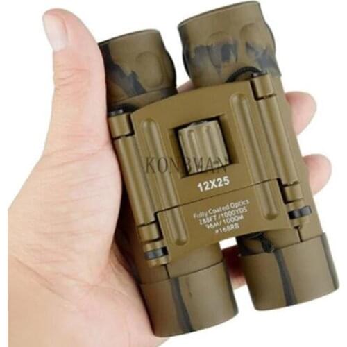 Binoculars Professional 12x25 Hunting Binoculars Waterproof Binoculars Binoculars Outdoor Hunting Shooting Accessories 2021
