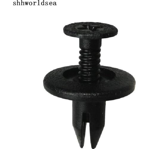 Shhworldsea Free Shipping 500pcs Trim Panel Push-Type Retainer Fastener Clip For Ford N806322-S