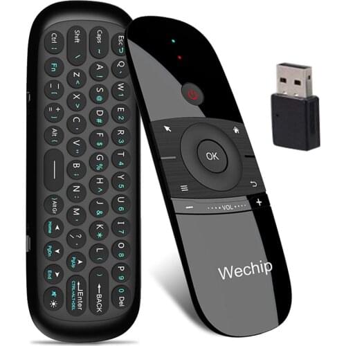 W1 2.4G Chargeable Bluetooth Keyboard And Mouse For Laptop Smart TV Box PC Wireless Air Mouse Controller клавиатура беспроводна