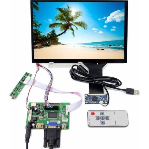 HD MI VGA 2AV LCD Board Work with M101NWWB 10.1 in 1280X800 LCD Screen With Capacitive Touch Panel