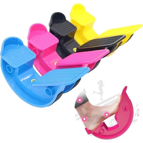 1PCS Foot Stretcher Rocker Ankle Plantar Muscle Calf Stretch Board for Achilles Tendinitis Yoga Fitness Sports Massage Pedal
