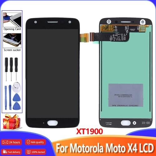 5.2" Original LCD For Motorola Moto X4 LCD Display Touch Screen Digitizer Assembly Replacement For Moto XT1900 X4 Display LCD