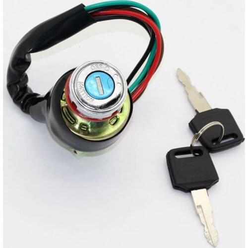 6 Wire Ignition Key Barrel Switch Fits 150 200 250CC Dirt Bike ATV Buggy