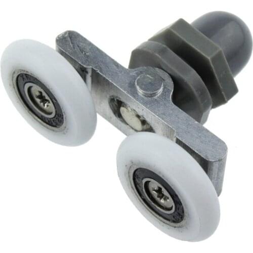 8 Shower door rollers runners wheels pulleys pulleys "Rolli" 20MM-27MM