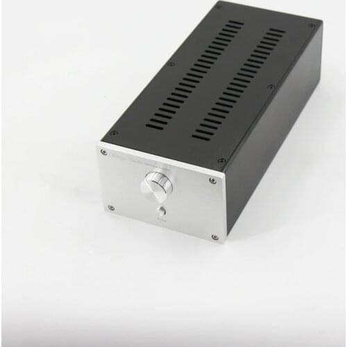BZ1409C All Aluminum Chassis With cooling holes DIY Case Audio Amplifier Shell Pre-Amp Enclosure 145MM*90MM*311MM