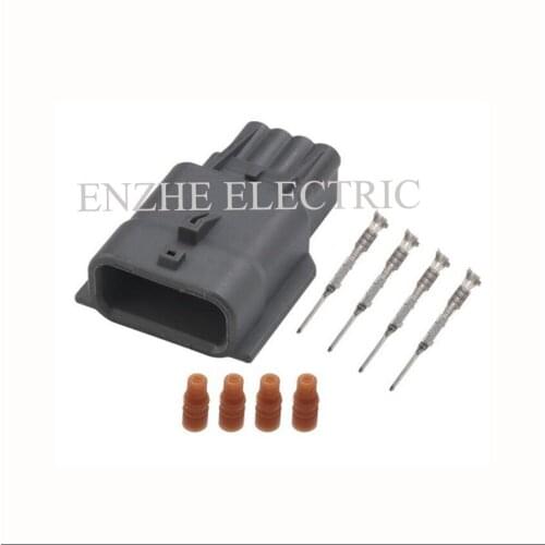 Car wire male connector cable 4 pin connector automotive Plug socket DJ7041KA-0.6-11 Includes terminals seal