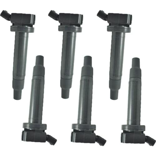 6pcs 90919-02239 Ignition Coil FOR TOYOTA AVENSIS COROLLA YARIS WISH CITROEN C1 PEUGEOT 107 1.0L 1.6L 1.8L 90919-02262