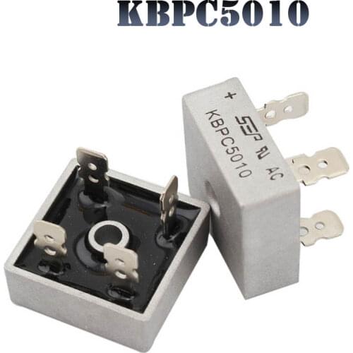 KBPC5010 diode bridge rectifier diode 50A 1000V KBPC 5010 power rectifier diode electronica componentes