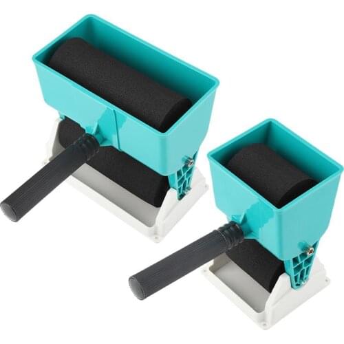 Glue Applicator, 180mL/320mL Portable Handheld Applicator Roller Manual Gluer Tool for Woodworking Paiting Tool Buckets