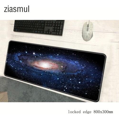 Uncanny Universe mouse pad 800x300x3mm pad to mouse mousepad Black Hole space gaming padmouse gamer to keyboard mouse mats