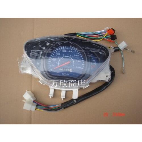 Motorcycle dream of four meter bell odometer tachometer