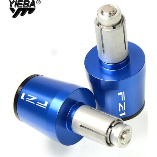Motorcycle 7/8" 22mm Motorbike Handlebar Grips Ends Handle Hand Bar Ends Cap For YAMAHA FJR 1300 FJR1300 FZ1 FAZER 2000-2015
