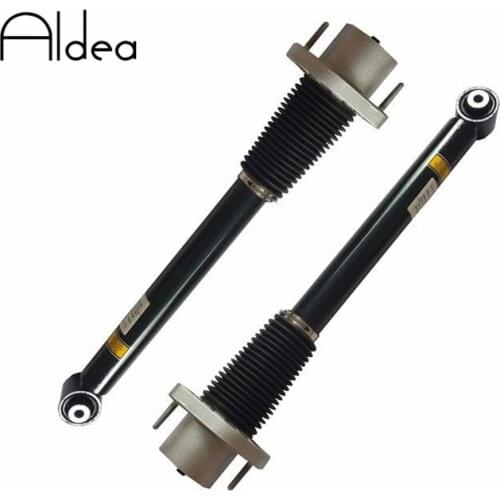 Pair Rear Left & Right Shock Absorbers For 13-18 Land Rover Range Rover Sport L494 w/Active Suspension (CVD) LR047132 LR045270