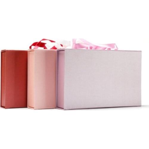 Portable Advanced Hard Cardboard Box Hair Extensions Packaging Shoes Clothes Gift Wrapping Box Party Props