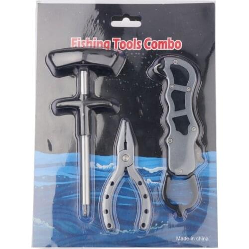 Portable mini fishing pliers take hook control fish fishing tool set Combo