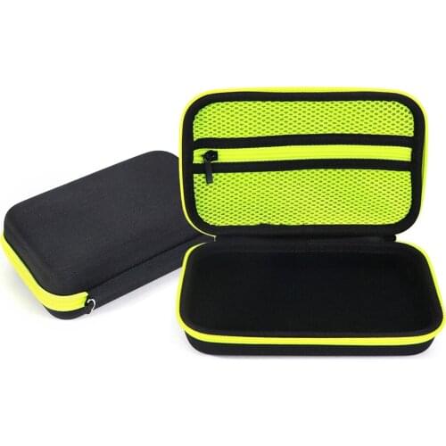 Portable Carry Case Storage Bag Anti Shock Travel Bag Organizers For Philip OneBlade QP2530/2520 Shaver Accessories