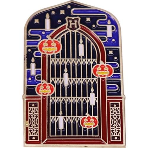 Wizarding Hallowe'en in the Great Hall with a New Collectible Pin Celebration