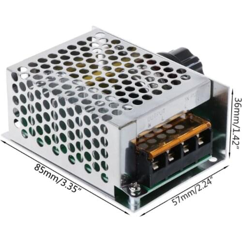 AC 220V 4000W High Power SCR Speed Controller Electronic Voltage Regulator Governor