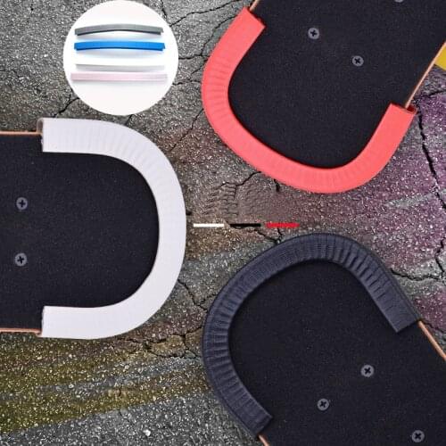 Skateboard Deck Guard Protector U Channel Design Rubber and Steel Fashion Bumper