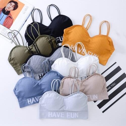 Women Fitness Sports Bra Seamless Yoga Bralette Women Solid Quick Dry Padded Seamless Gym Crop Top Women Push Up Sport Bra Tops