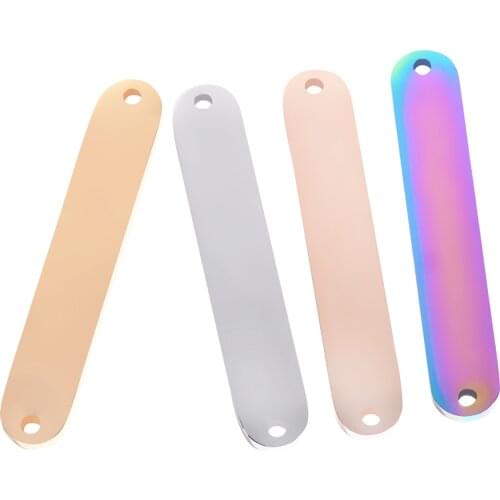 5Pcs 4colours Stainless Steel Dog Tags Pendant Military Army Necklace Military Jewelry Mirror Polished Wholesale Dropship