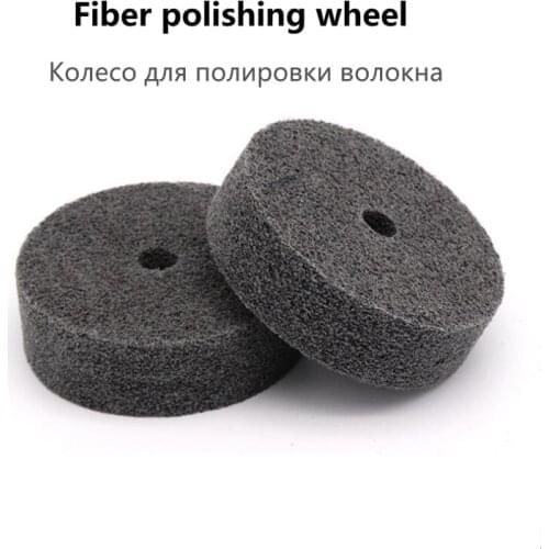 1 piece 75*20*10mm nylon Fiber polishing wheel Non-woven Polishing Wheel Metal Surface Finishing Woodworking polish tools