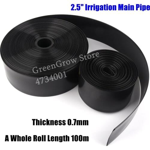 10m 2.5" Φ63mm Agriculture Irrigation Main Pipe Garden Farm Watering Tape Lawn Saving Irrigation System Tube Spray Water Hose
