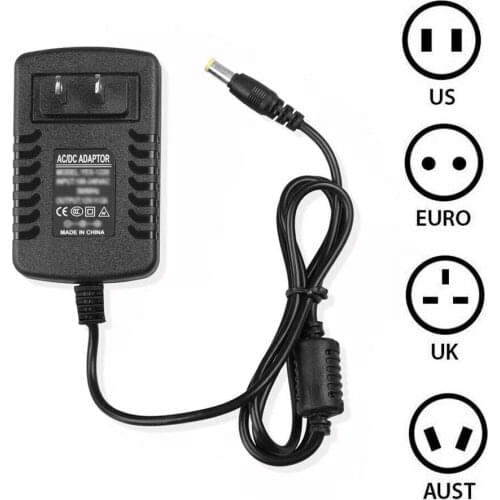 12V 2A Digital Piano Keyboard Adapter Power Supply For Casio CTK-6250 CTK-6300 PX-130 WK-6500 AP-220