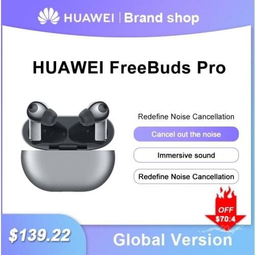 Global Version Huawei FreeBuds Pro wireless bluetooth headphones TWS in-ear bluetooth earbuds Active noise canceling headset