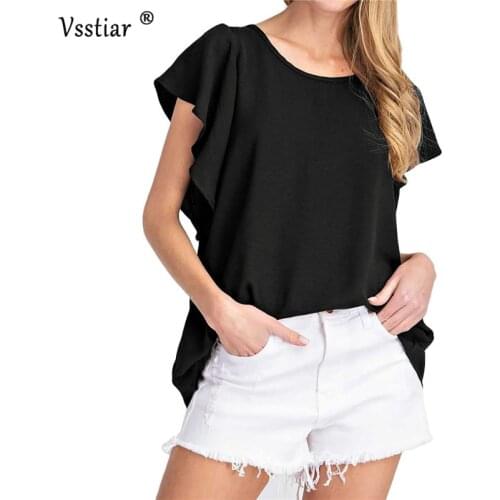 Summer Butterfly Short Sleeve Blouse Sexy Women Casual Bow Tops Plus Size 2021 Fashion O Neck Hollow Out Shirts Female