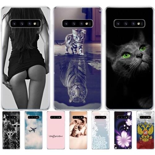 For Samsung Galaxy S10 Case S10Plus Case Silicone TPU Cover Phone S10 E Case On For Samsung S10 Plus G975F S 10 SM-G973F Case