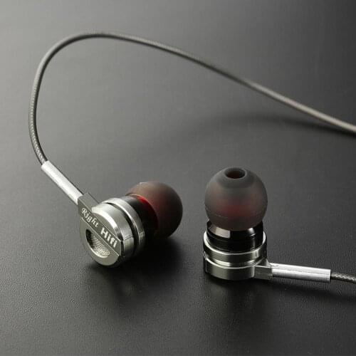 DM9 Metal Heavy Bass Music Headset In-Ear Wired Phone Earphones with Mic For Huawei Xiaomi Redmi Samsung Phone Headphones