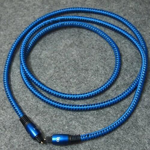 Hifi Audio cable Optilink-1 Toslink Blue Fiber Optic Audio Cable - 1M - Professional wire