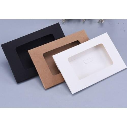 Envelope bag with Open window,Paper bag with Hollowed out window,Business card, photo box 200pcs/lot