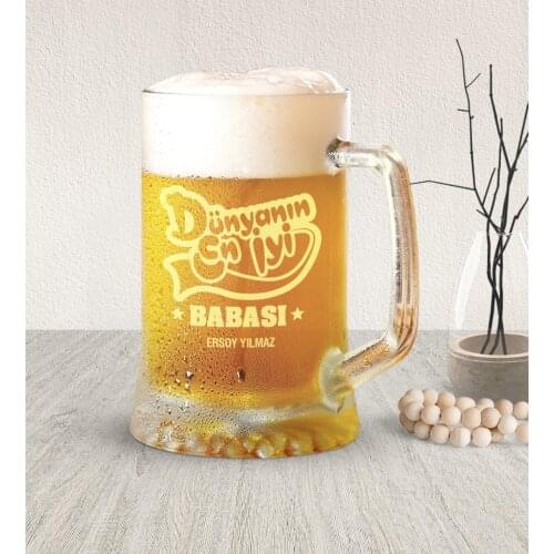 Fathers Day Custom World 'S Best Father Beer Cup-5