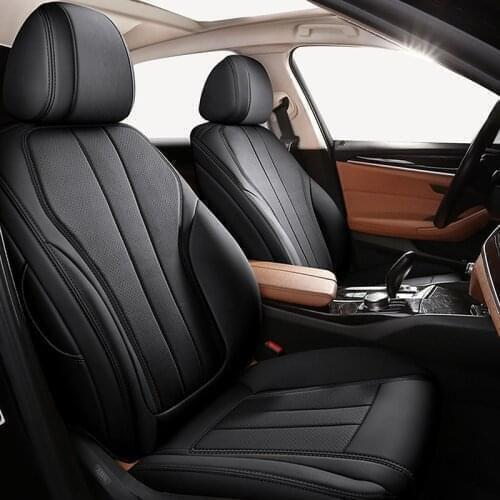 Genuine Leather Car seat covers For peugeot 206 207 308 307 407 2008 partner 301 508 sw 208 5008 2020 rcz accessories
