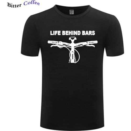 NEW Men Funny Tee Shirts Mountain Biking Graphic Mens Natural Cotton Short Sleeve Shirt Hip Hop Men Printed T Shirts Plus Size