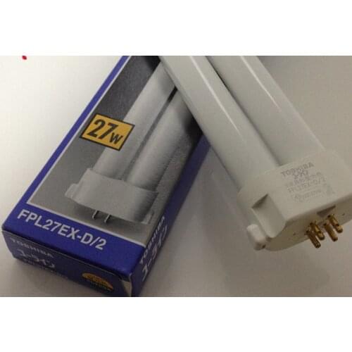 Original Toshiba FPL27EX-D/2 Fluorescent Three-wavelength Tube 6700K Day White Light Fluorescent Detection Eye Protection Lamp