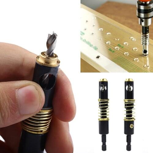 Hinge Tapper Hole Puncher Window Template Projects Shelving Accessories Saw Self-Centering Bit Hinge Twist Drill Bits