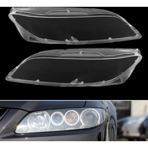 1PCS Clear Right/Left Headlight Glass light headlight Cover Clear Headlamp Cover For Mazda 6 2003- 2008 Car Light Accessories