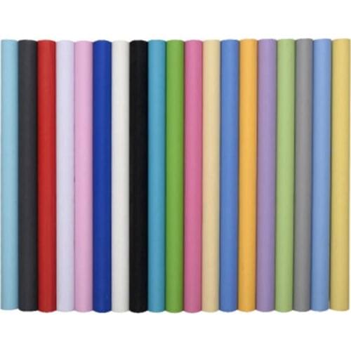 0.6*5m Thick Wallpaper Self-adhesive PVC Waterproof Pure Pigment Color Sticker Living Room TV Background Bedroom Warm Wallpaper