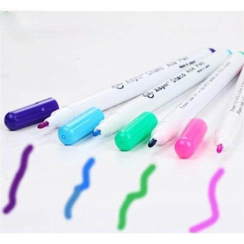 4 Pcs 15.5cm Erasable Sewing Accessories Patchwork Needlework Water Pens Fabric Markers Soluble Cross Stitch Chalk Tool Pencil