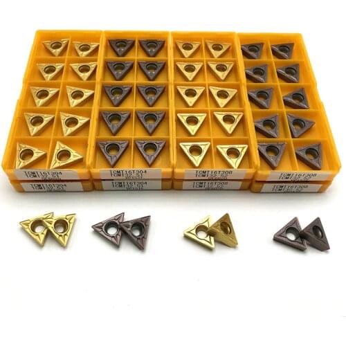 TCMT16T304 TCMT16T308 Carbide insert External turning tool turning insert CNC lathe tools high quality hard alloy insert TCMT