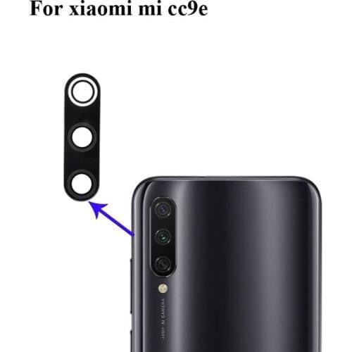 High quality For Xiaomi Mi CC9e Back Rear Camera Glass Lens test good For Xiaomi Mi CC9e CC 9E Replacement Parts